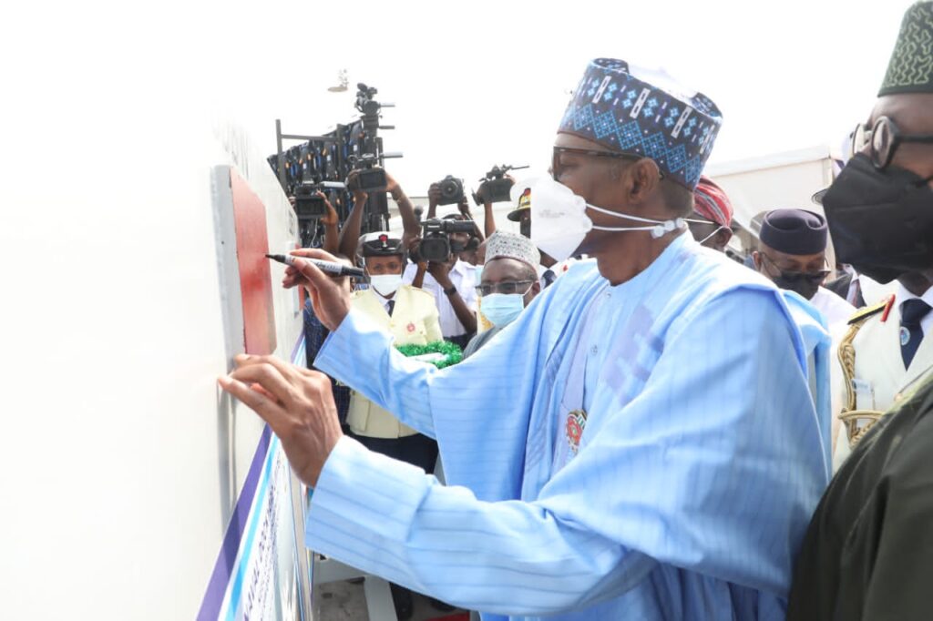 Commissioning of third locally built Nigerian Navy ship at Naval Dockyard Limited by the President and Commander in Chief of Federal Republic of Nigeria, Muhammadu Buhari (GCFR) Commissioning of third locally built Nigerian Navy ship at Naval Dockyard Limited by the President and Commander in Chief of Federal Republic of Nigeria, Muhammadu Buhari (GCFR)