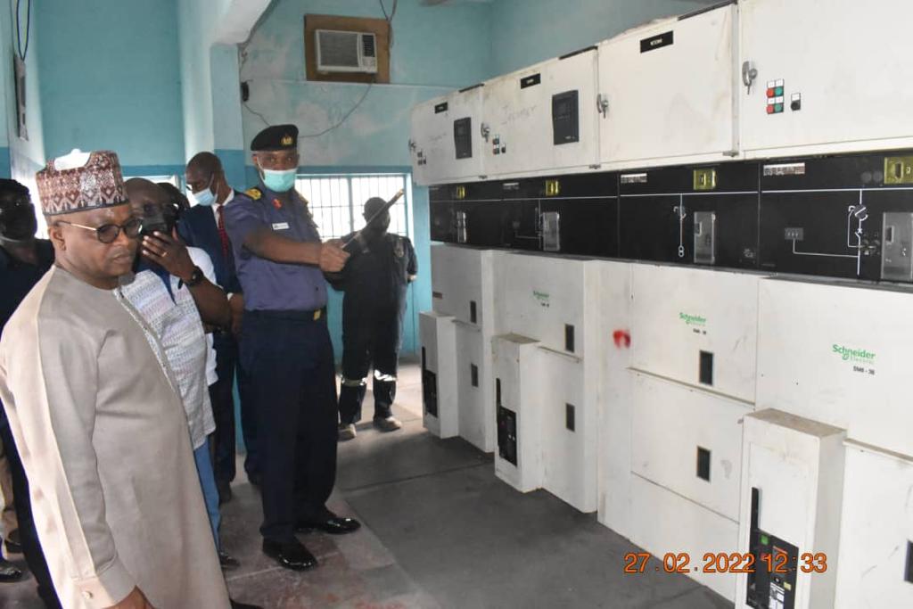 The Chief of the Naval Staff Vice Admiral AZ Gambo