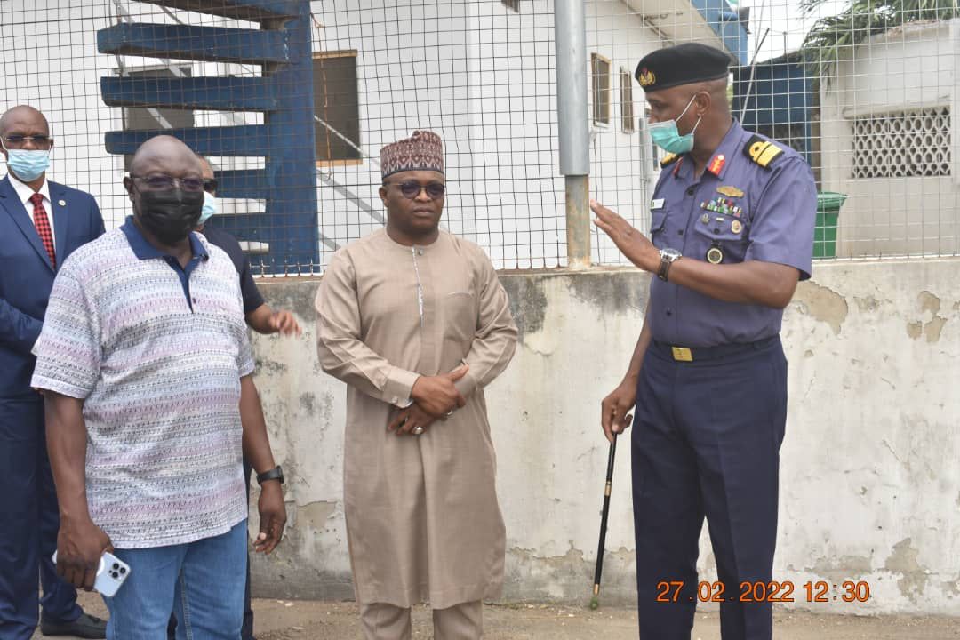 The Chief of the Naval Staff Vice Admiral AZ Gambo